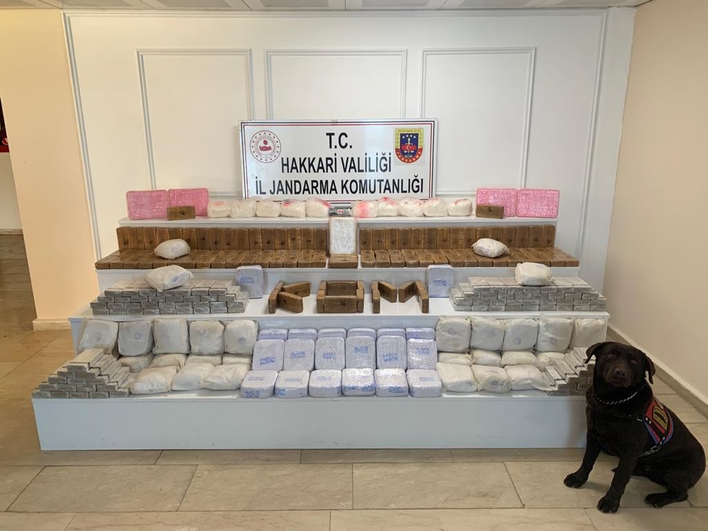 Yüksekova’da 171 kilo uyuşturucu ele geçirildi