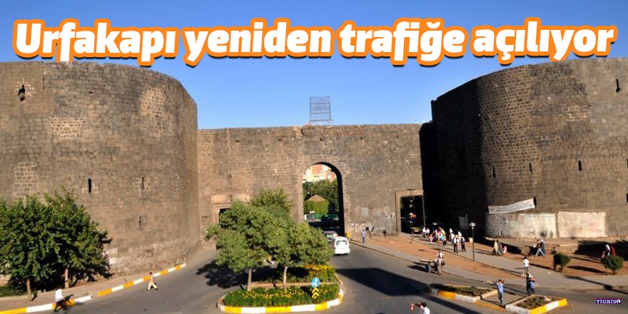 Urfakapı yeniden trafiğe açılıyor