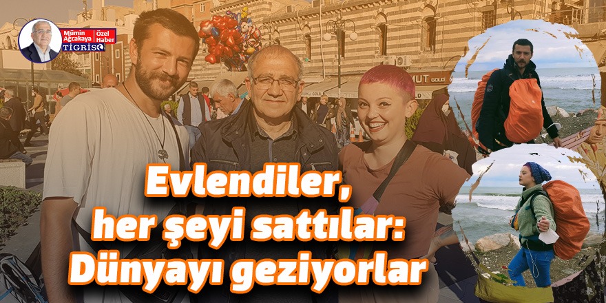 VİDEO - Evlendiler, her şeyi sattılar: Dünyayı geziyorlar