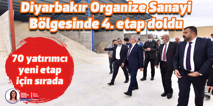 VİDEO - Diyarbakır Organize Sanayi Bölgesinde 4. etap doldu