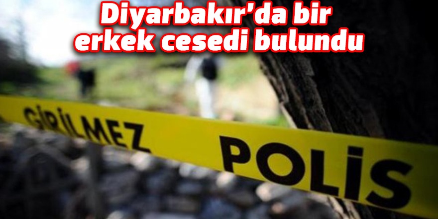 Diyarbakır’da bir erkek cesedi bulundu