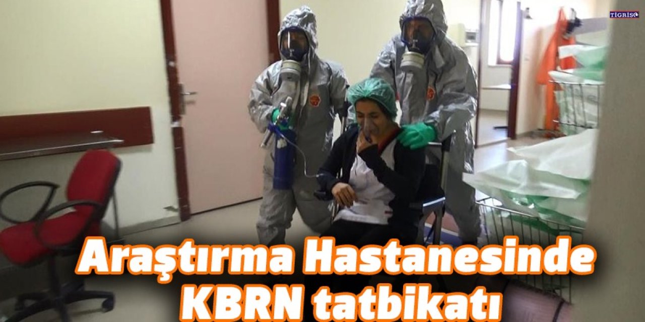 VİDEO - Araştırma Hastanesinde KBRN tatbikatı
