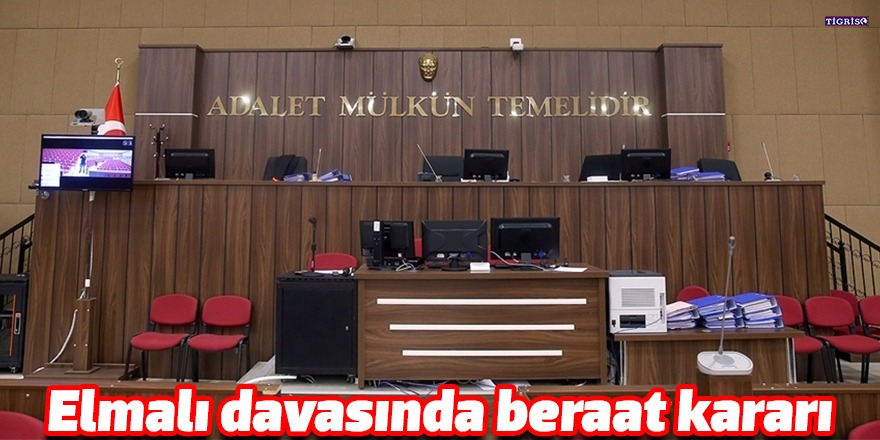 Elmalı davasında beraat kararı