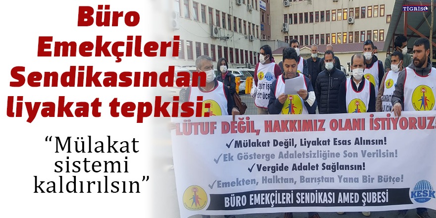 Büro Emekçileri Sendikasından liyakat tepkisi