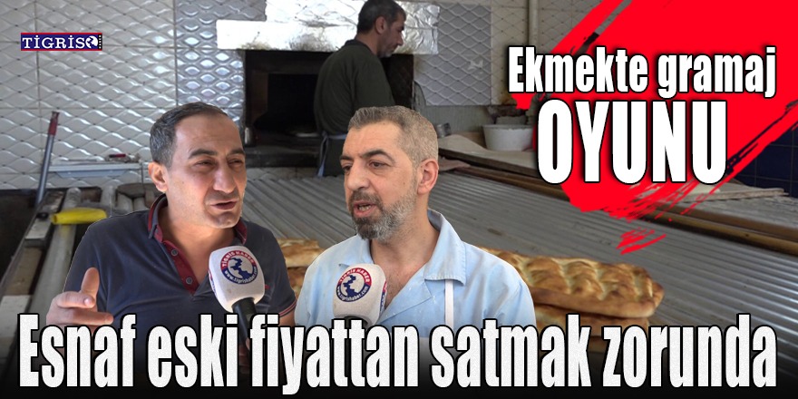 VİDEO - Diyarbakır ekmeğinde 'gramaj oyunu'