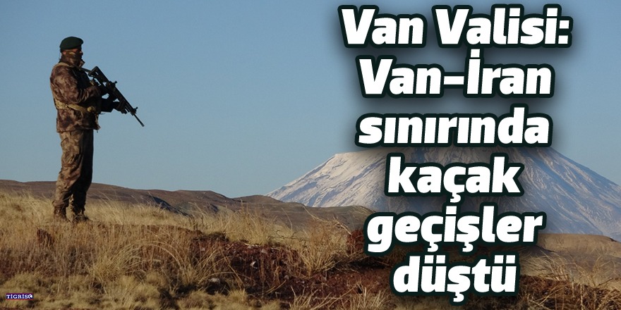 Van Valisi: Van-İran sınırında kaçak geçişler düştü