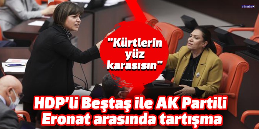HDP’li Beştaş ile AK Partili Eronat arasında tartışma