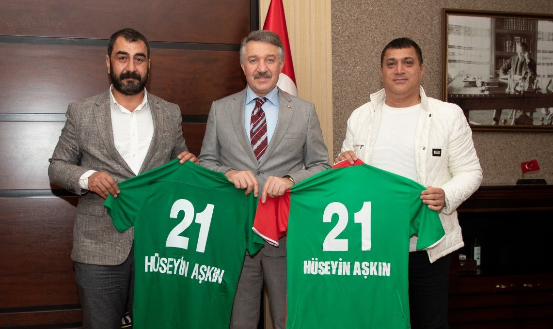 Amed ve Diyarbekirspor Kulüp Başkanlarından emniyete ziyaret