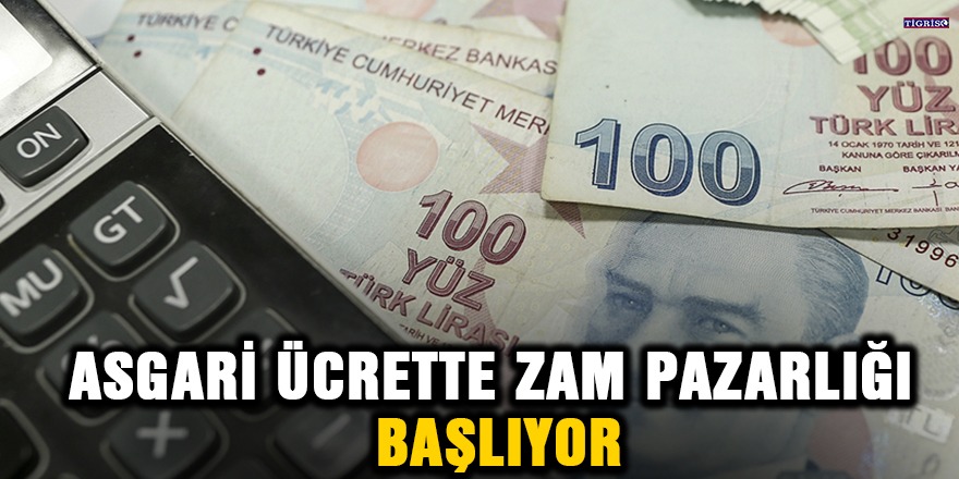 Asgari ücrette zam pazarlığı başlıyor