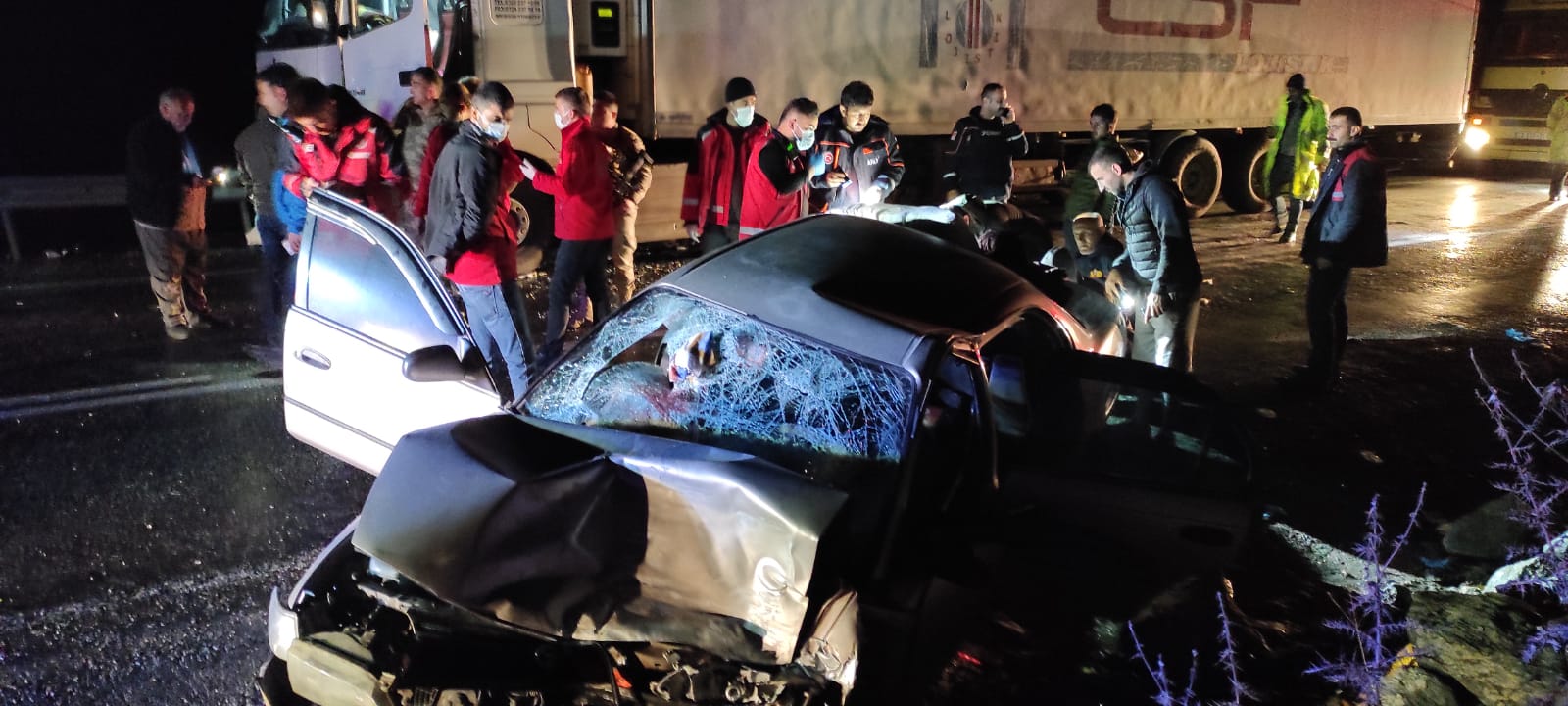 Siirt’te kaza, 1 ölü 5 yaralı