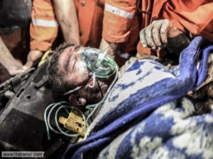 Kurtarma çalışmalarına katılan madenci: 350-400 kişi var