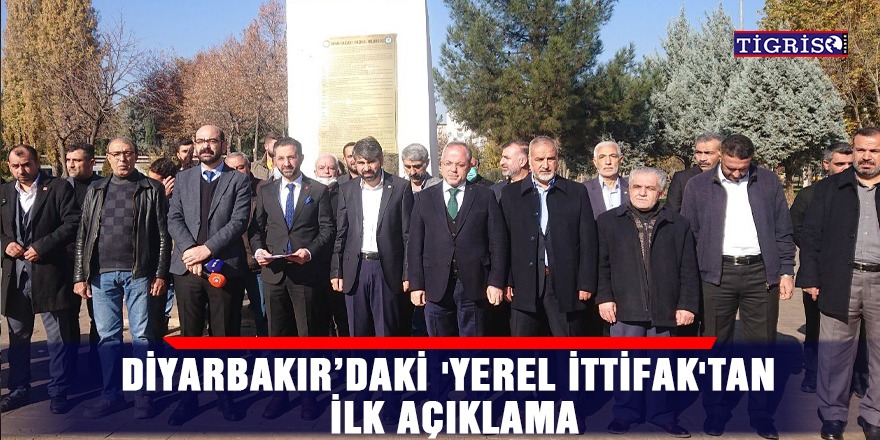 Diyarbakır’daki 'yerel ittifak'tan ilk açıklama