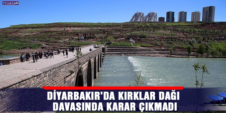 Diyarbakır’da Kırklar Dağı davasında karar çıkmadı