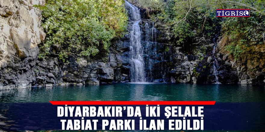 VİDEO - Diyarbakır’da iki şelale tabiat parkı ilan edildi