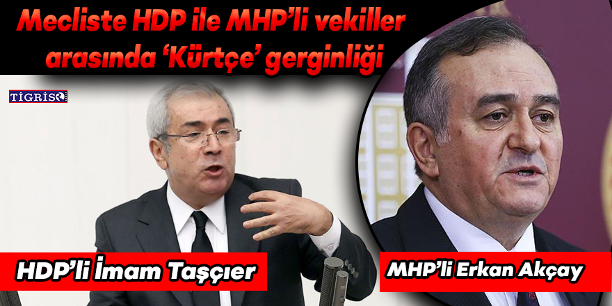 Mecliste HDP ile MHP’li vekiller arasında ‘Kürtçe’ gerginliği