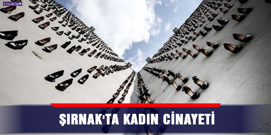 Şırnak'ta kadın cinayeti