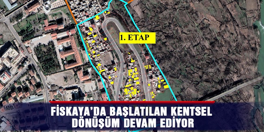 Fiskaya’da başlatılan kentsel dönüşüm devam ediyor