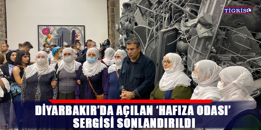 Diyarbakır’da açılan ‘Hafıza Odası’ sergisi sonlandırıldı