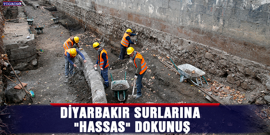Diyarbakır Surlarına "hassas" dokunuş