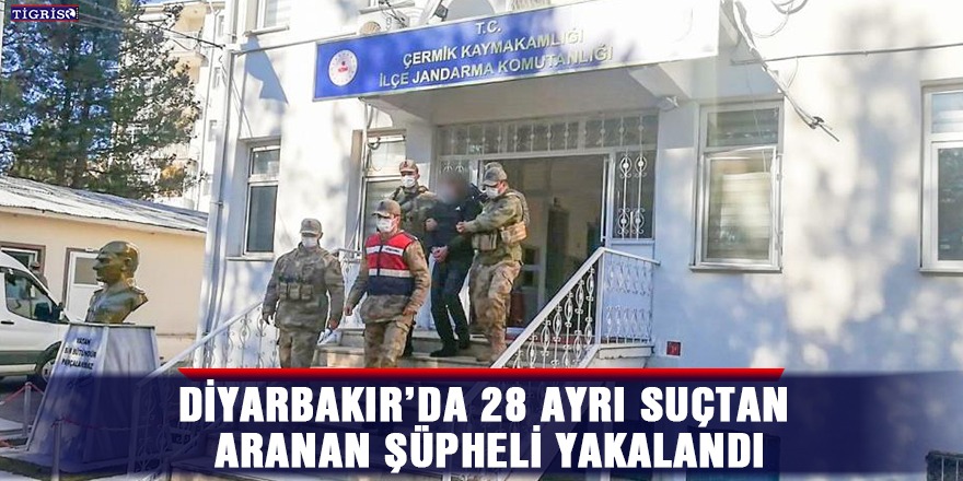 VİDEO - Diyarbakır’da 28 ayrı suçtan aranan şüpheli yakalandı