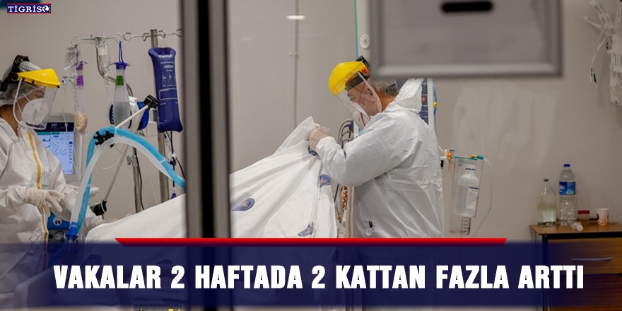 Vakalar 2 haftada 2 kattan fazla arttı