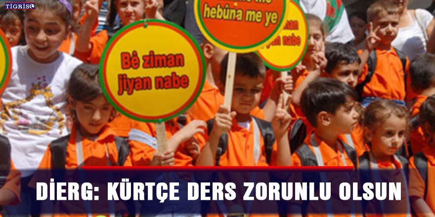 DİERG: Kürtçe ders zorunlu olsun