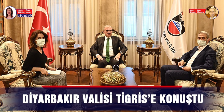 VİDEO - Diyarbakır Valisi Tigris’e konuştu