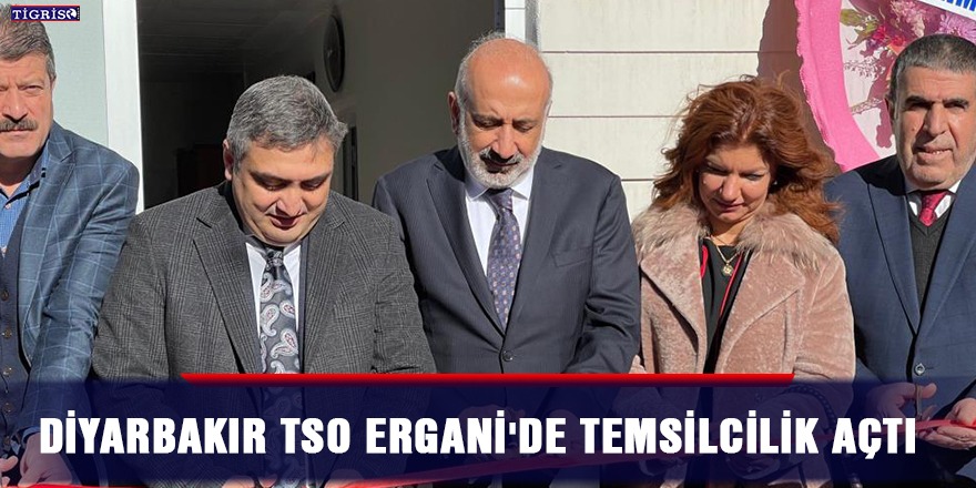 Diyarbakır TSO, Ergani'de temsilcilik açtı