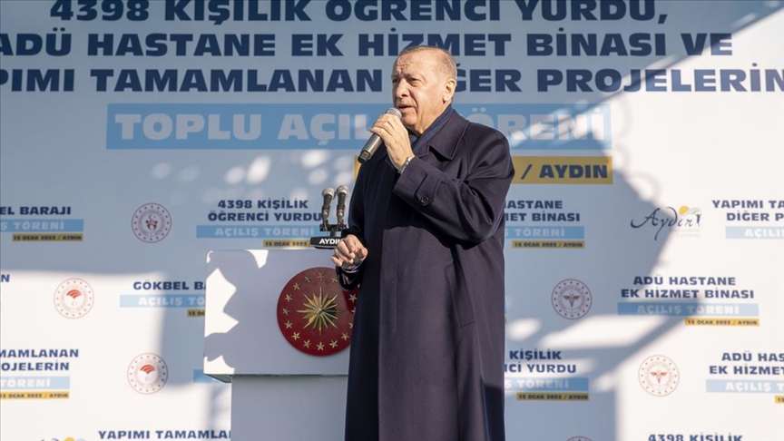 Cumhurbaşkanı Erdoğan Aydın’da konuştu
