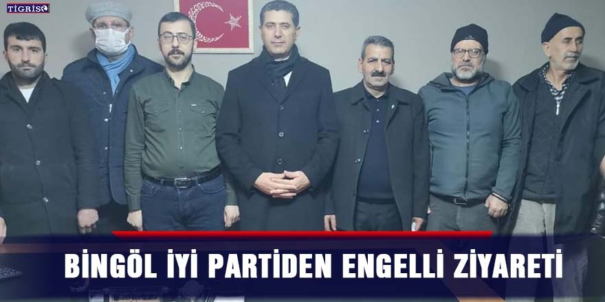 Bingöl İYİ Partiden engelli ziyareti