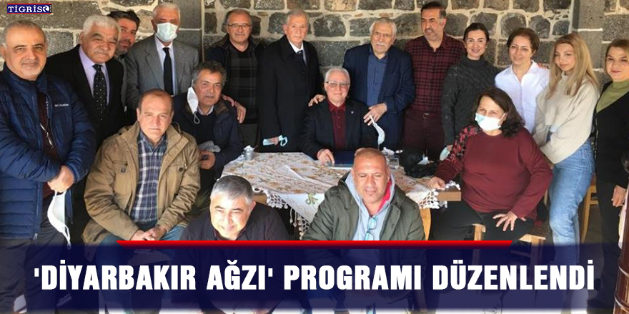 'Diyarbakır Ağzı' programı düzenlendi