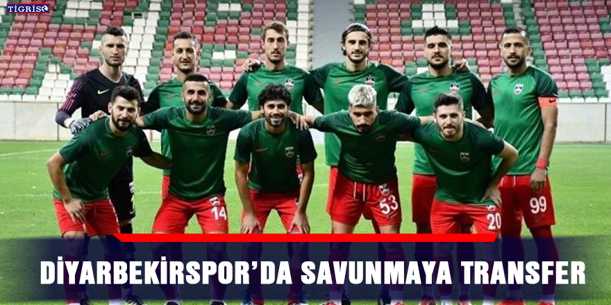 Diyarbekirspor’da savunmaya transfer