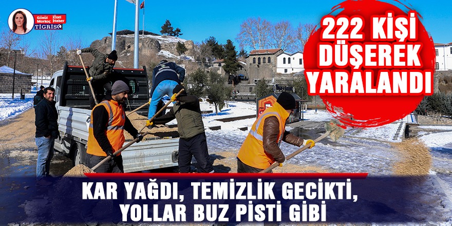 VİDEO - Kar yağdı, temizlik gecikti, yollar buz pisti gibi