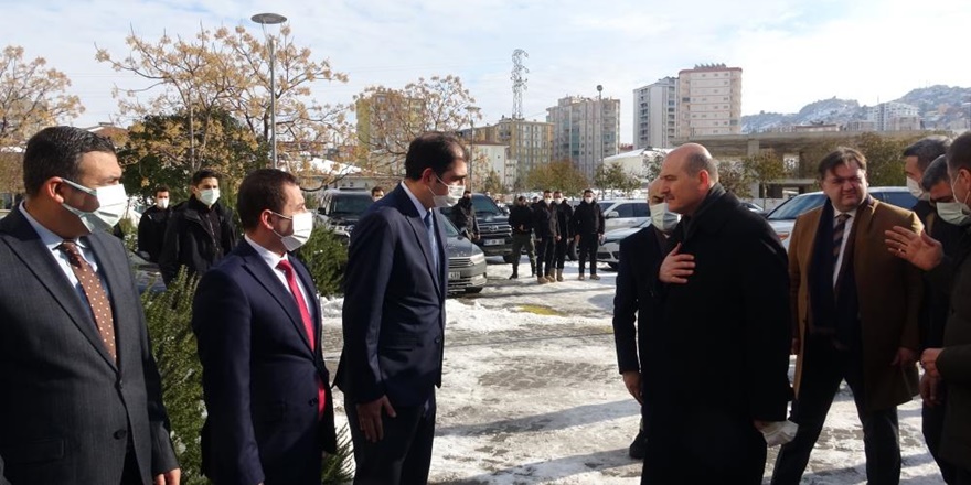 Bakan Soylu, Mardin'de güvenlik toplantısına katıldı