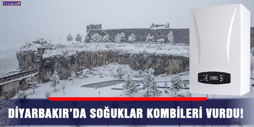 VİDEO - Diyarbakır’da soğuklar kombileri vurdu!