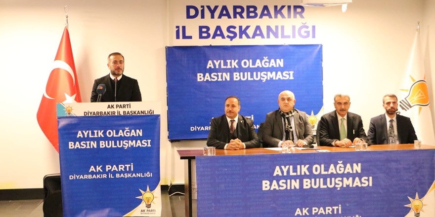 AK Parti Diyarbakır İl Başkanı yine CHP’ye çattı
