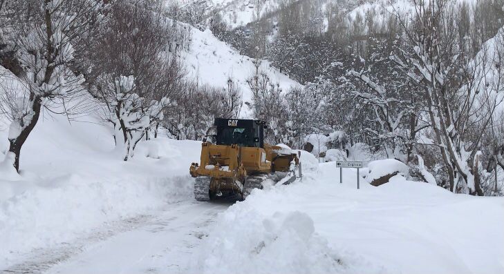 4 ilde kar nedeniyle 302 yerleşim birimine ulaşılamıyor