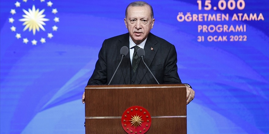 Erdoğan: Öğretmen maaşlarını en çok iyileştiren ülke Türkiye'dir