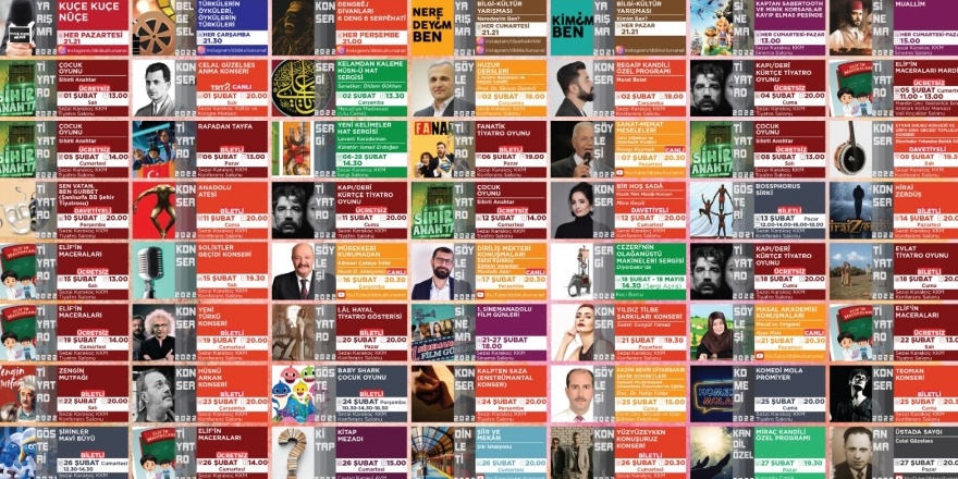 Büyükşehirin şubat ayı kültür sanat etkinlik takvimi belli oldu
