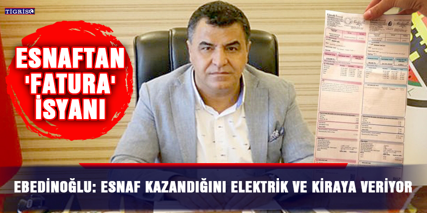 Diyarbakır esnafının ‘elektrik’ isyanı