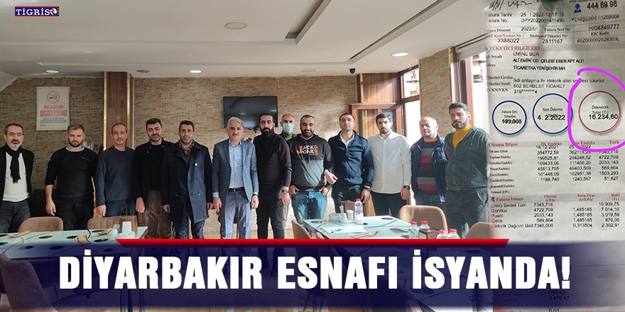 Diyarbakır esnafı isyanda!