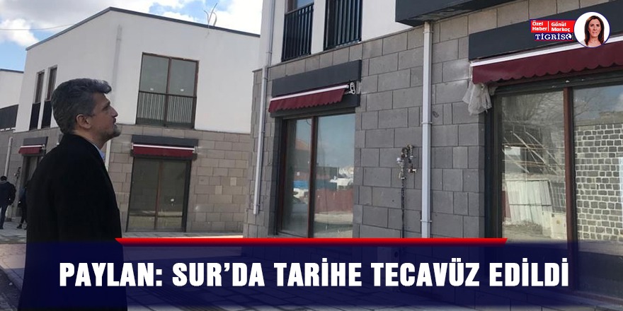 VİDEO - Paylan: Sur’da tarihe tecavüz edildi