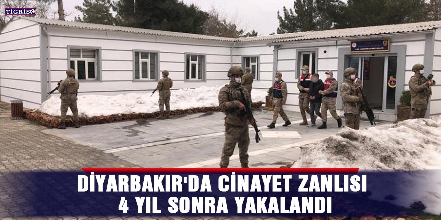 Diyarbakır'da cinayet zanlısı 4 yıl sonra yakalandı