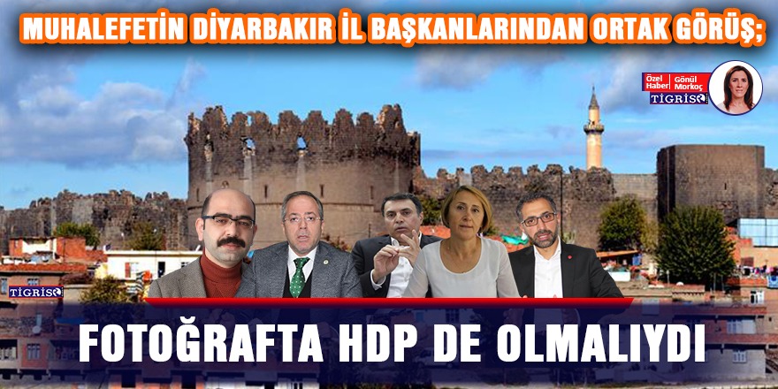 Diyarbakırlılar, HDP'siz toplantıya tepkili