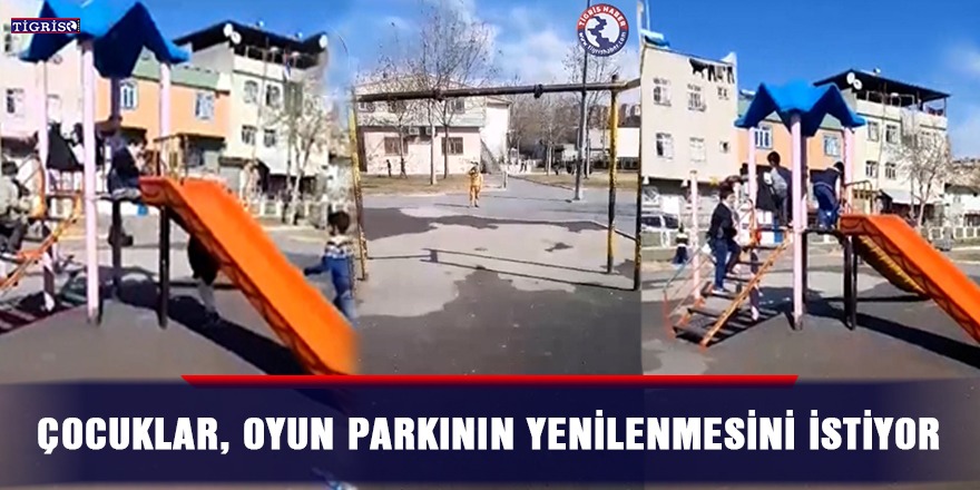 VİDEO - Çocuklar, oyun parkının yenilenmesini istiyor