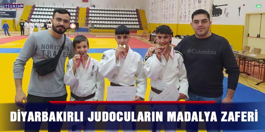 Diyarbakırlı judocuların madalya zaferi
