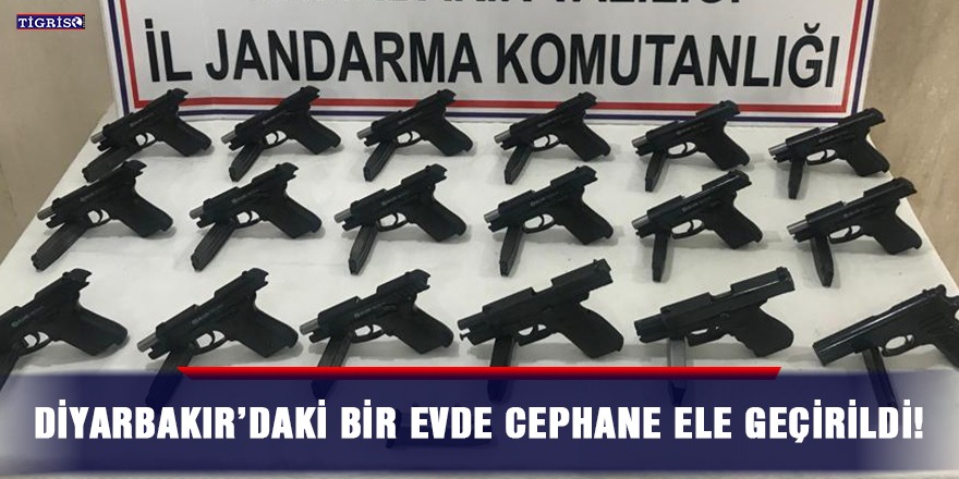 VİDEO - Diyarbakır’daki bir evde cephane ele geçirildi!