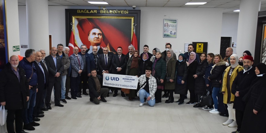 Avrupa Demokratlar Birliği’nden Bağlar Belediyesine ziyaret