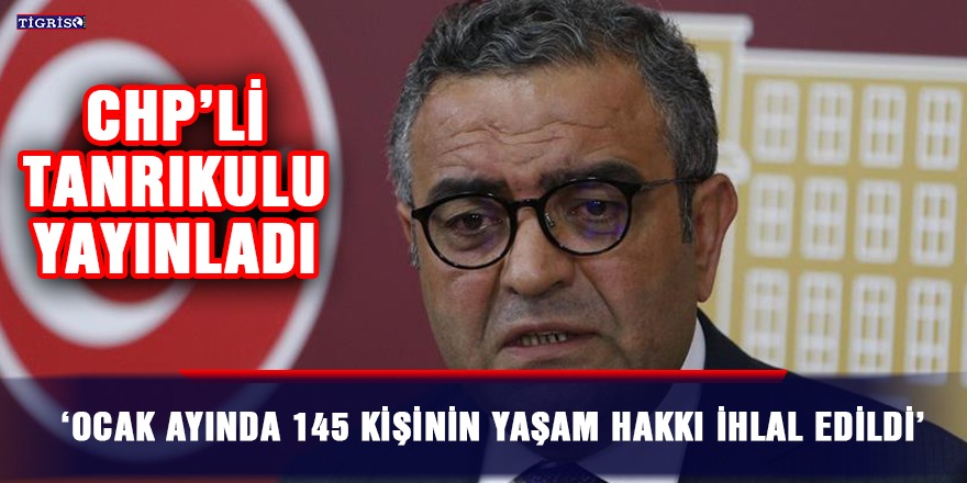 ‘Ocak ayında 145 kişinin yaşam hakkı ihlal edildi’