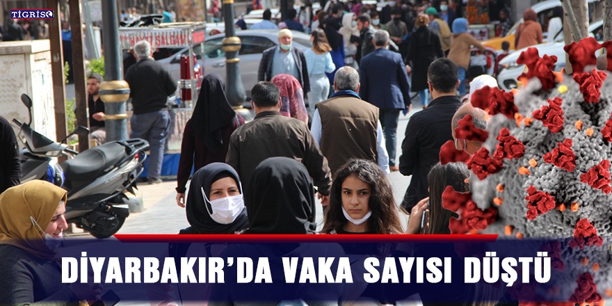 Diyarbakır’da vaka sayısı düştü